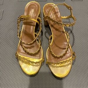 Aquazzura Star Strap Sandals 39.5